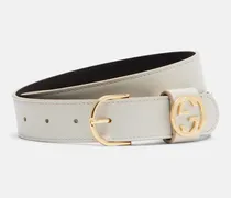 Gürtel Interlocking G aus Leder