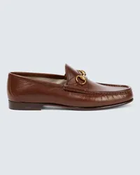 Gucci Loafers Horsebit 1953 aus Leder Braun