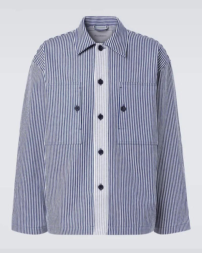 J.W.Anderson Hemdjacke aus Baumwolle Weiß