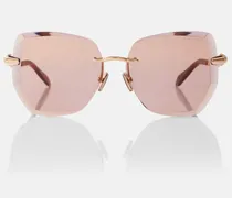 Oversize-Sonnenbrille Serpenti Viper