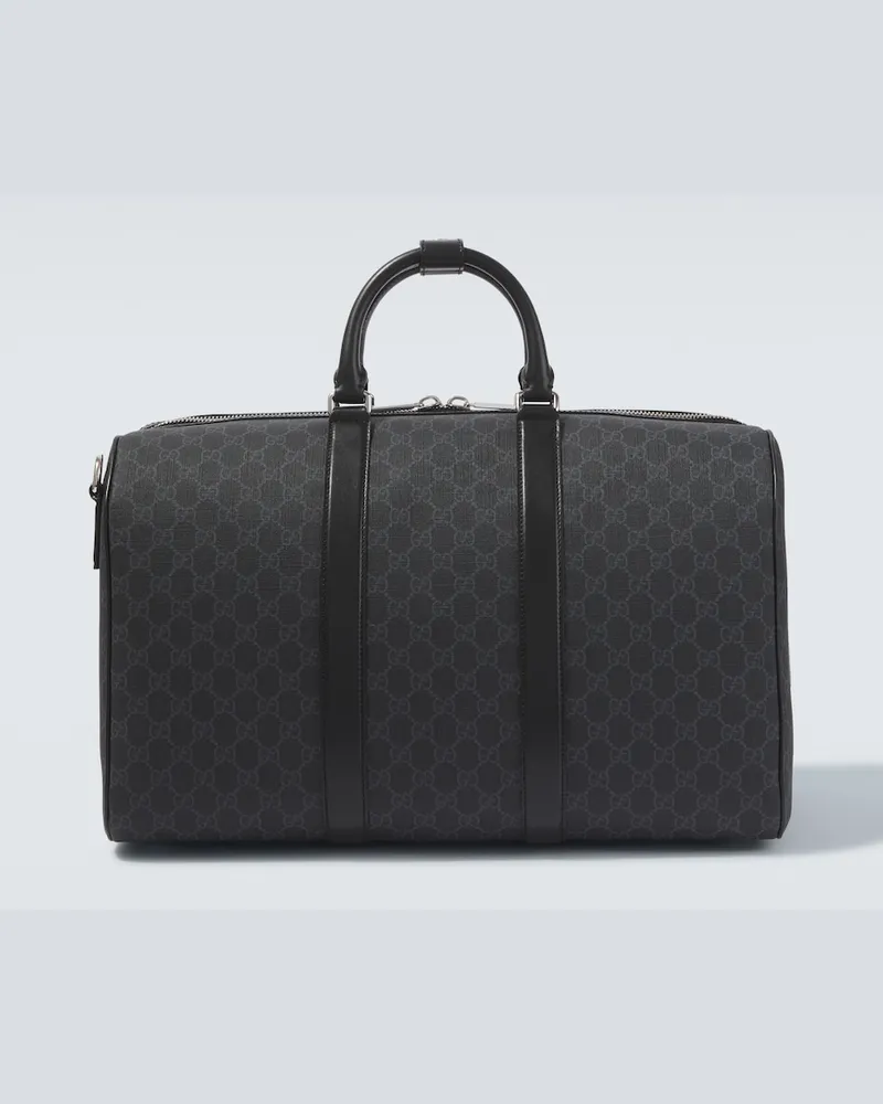Gucci Weekender GG Supreme aus Canvas Schwarz