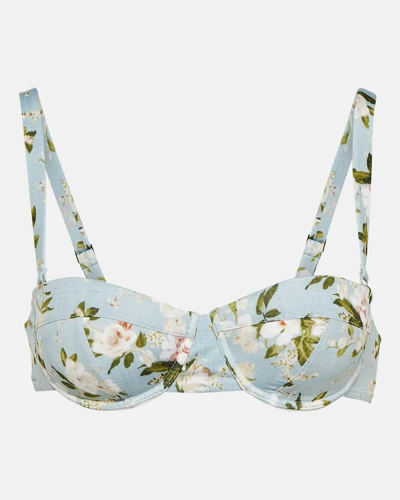 Erdem Bikini-Oberteil Chun Grün