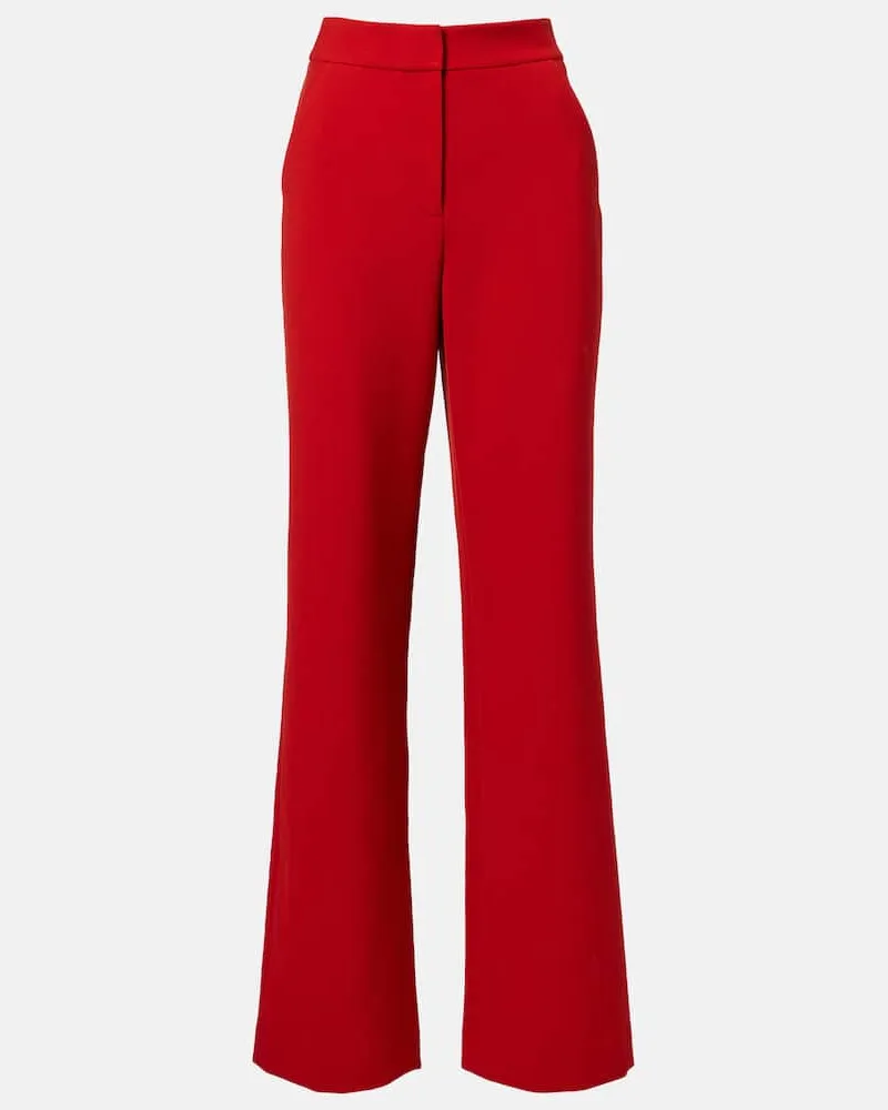 Veronica Beard Weite Hose Tonelli Rot