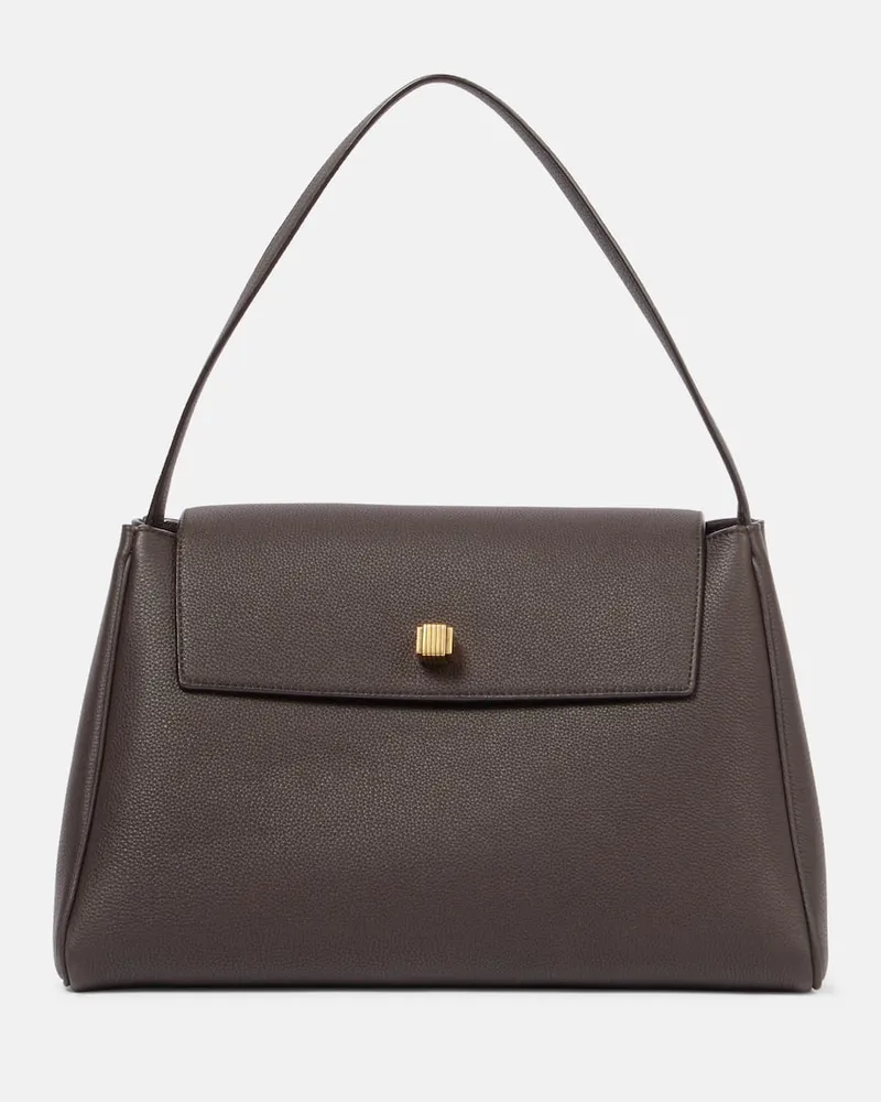 KHAITE Tote Bag Audrey aus Leder Braun