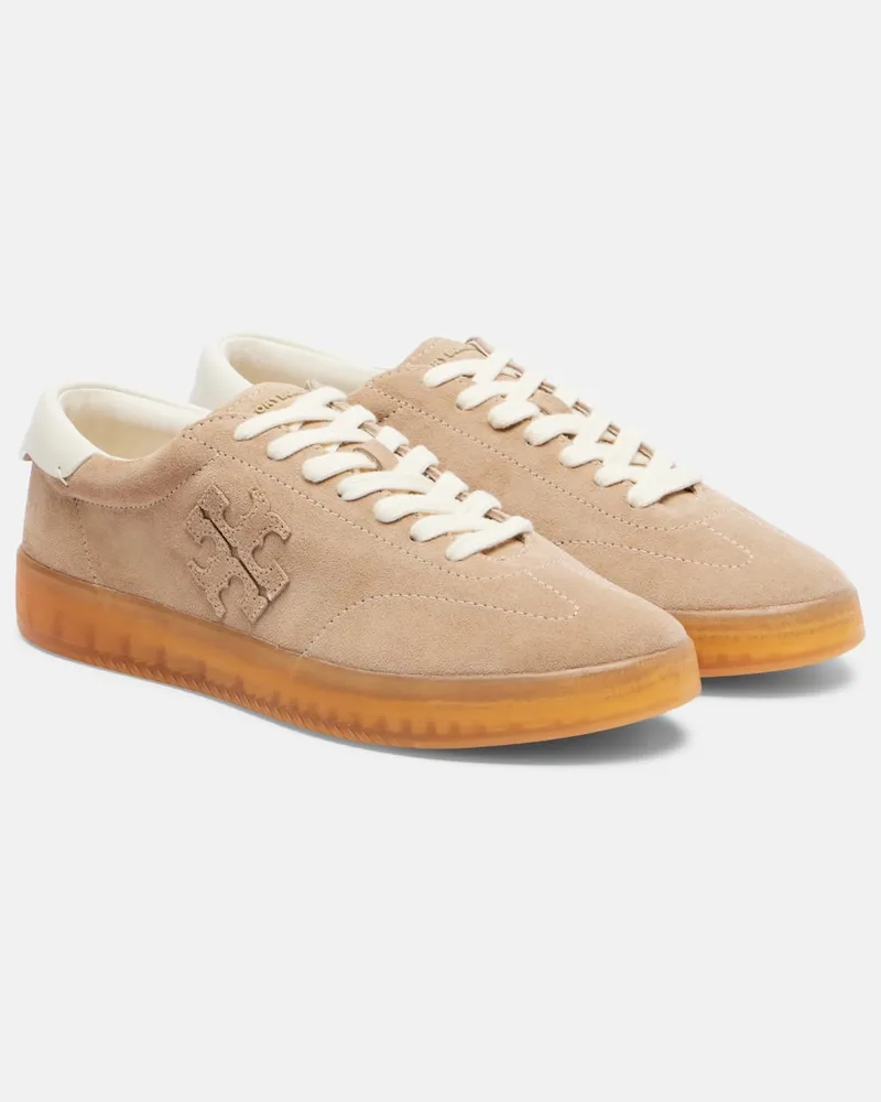 Tory Burch Sneakers Phoenix aus Veloursleder Beige