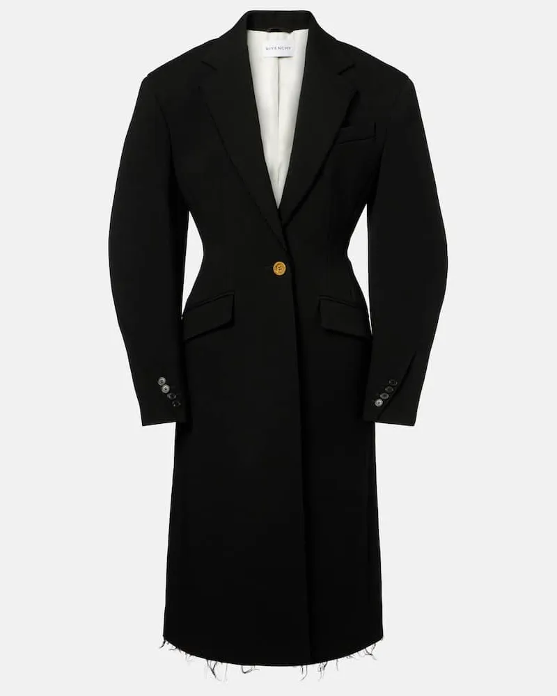 Givenchy Jacke aus einem Wollgemisch Schwarz