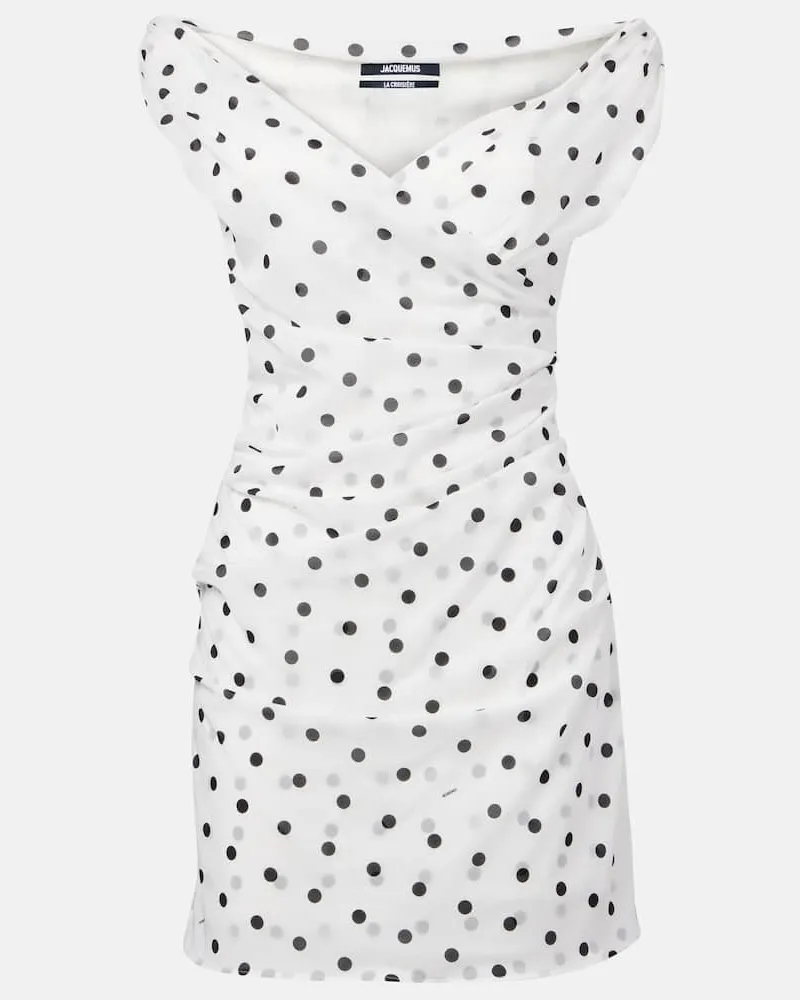 Jacquemus Minikleid Rita Weiß