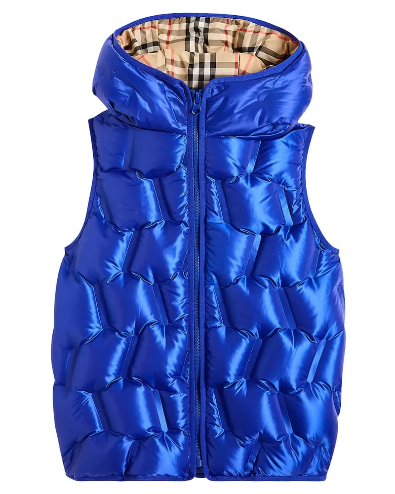 Burberry Daunenweste Blau