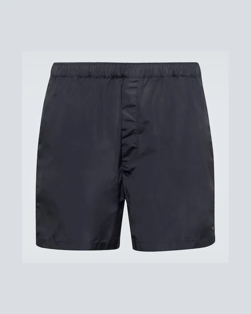 Valentino Garavani Badeshorts Blau