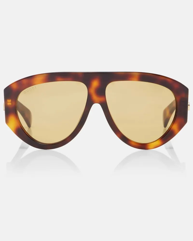 Gucci Sonnenbrille Signoria Braun