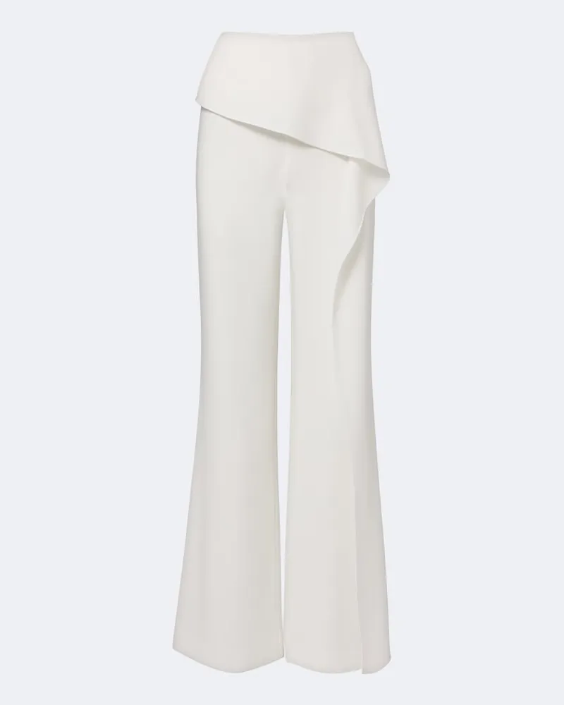Roland Mouret Hose Weiß