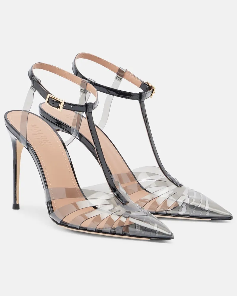 Malone Souliers Pumps Jilia mit Leder Schwarz