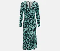 Bedrucktes Midikleid