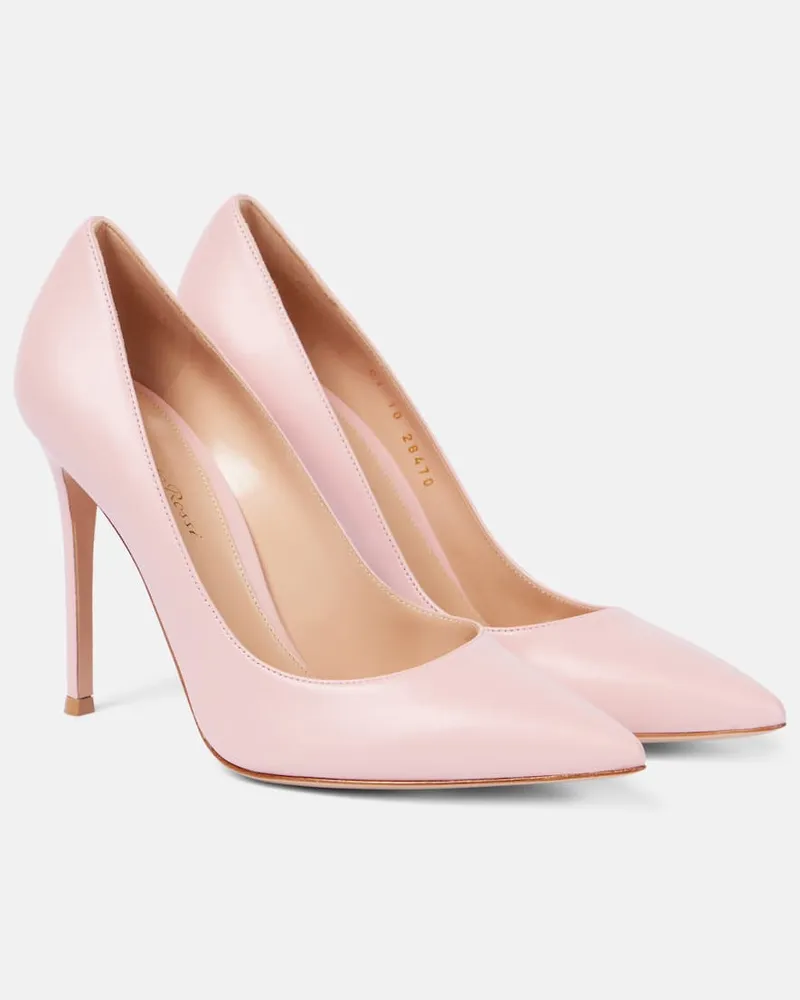 Gianvito Rossi Pumps Gianvito 105 aus Leder Rosa