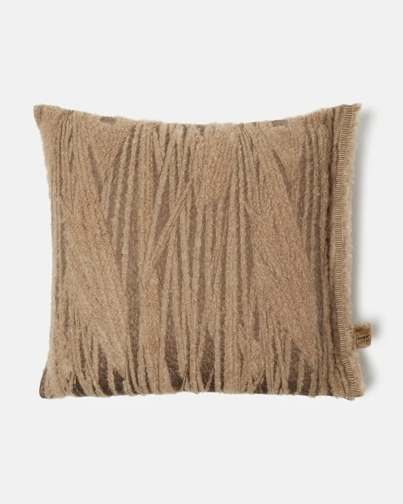 The House of Lyria Kissen Abibo aus einem Mohairgemisch Braun