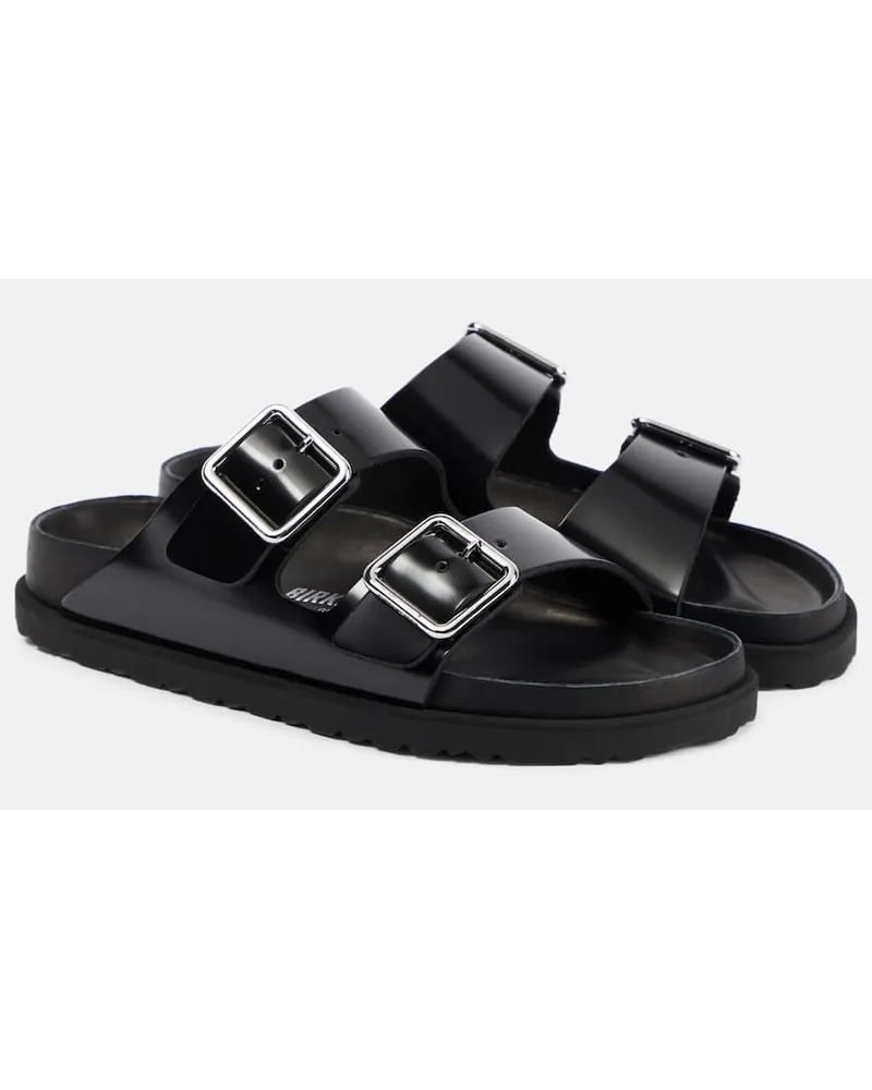 Birkenstock Sandalen Arizona aus Leder Schwarz