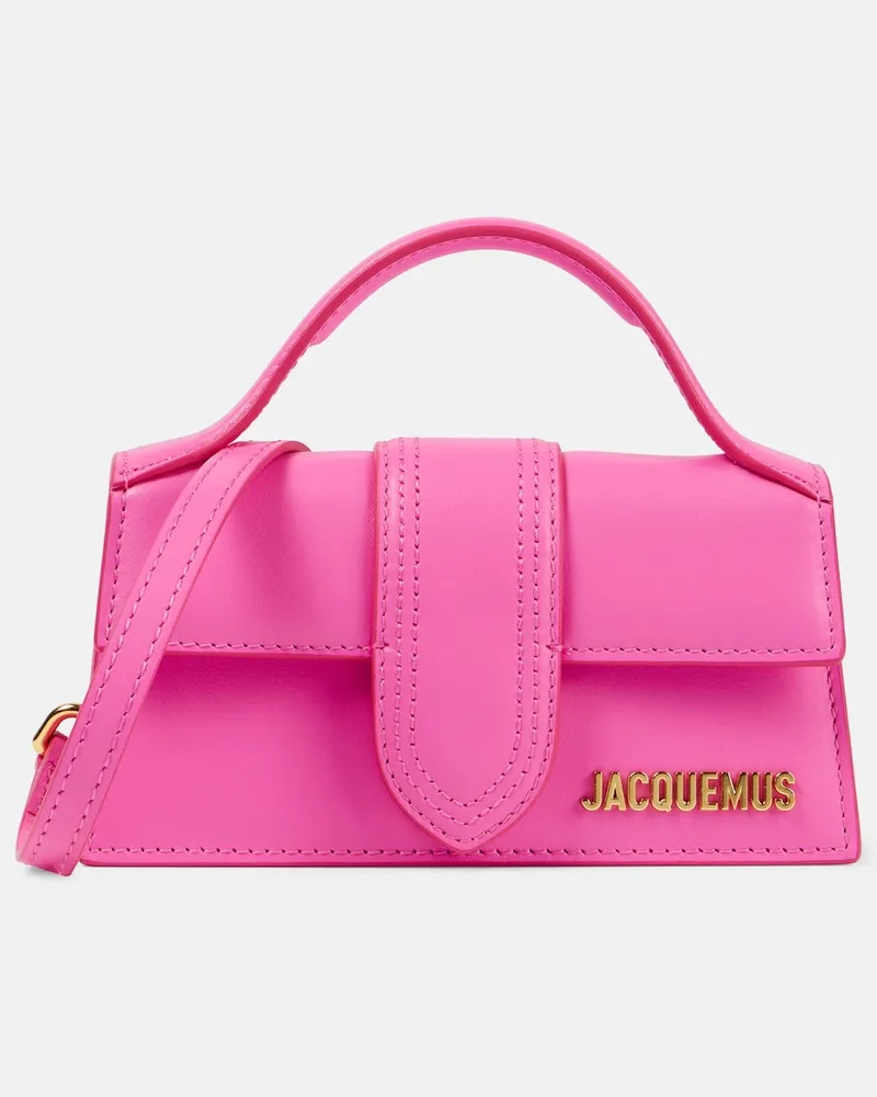 Jacquemus Schultertasche Le Bambino aus Leder Rosa