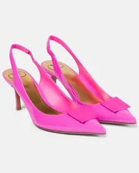 Valentino Garavani Slingback-Pumps One Stud aus Lackleder Pink