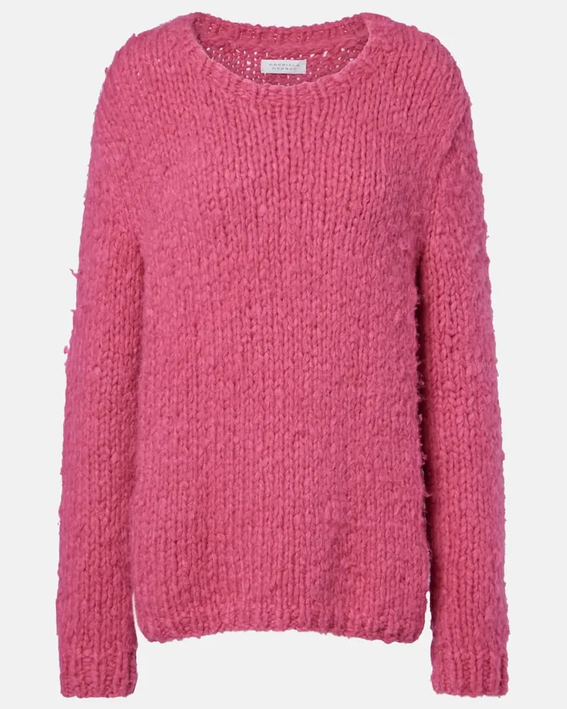 Gabriela Hearst Pullover Lawrence aus Kaschmir Rosa