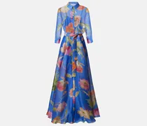 Robe aus Seidenorganza