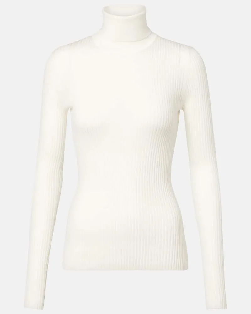 Gabriela Hearst Pullover aus Kaschmir und Seide Weiß