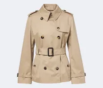 Trenchcoat Burberry Check aus Baumwollgabardine