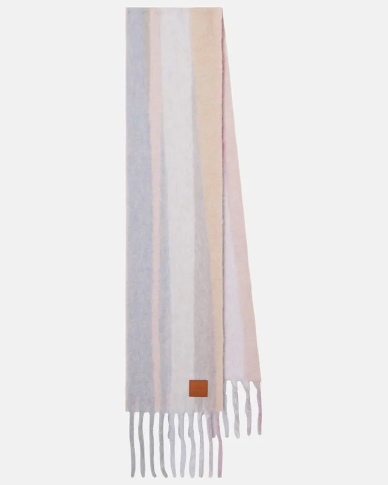 Loewe Schal aus einem Alpakawollgemisch Multicolor