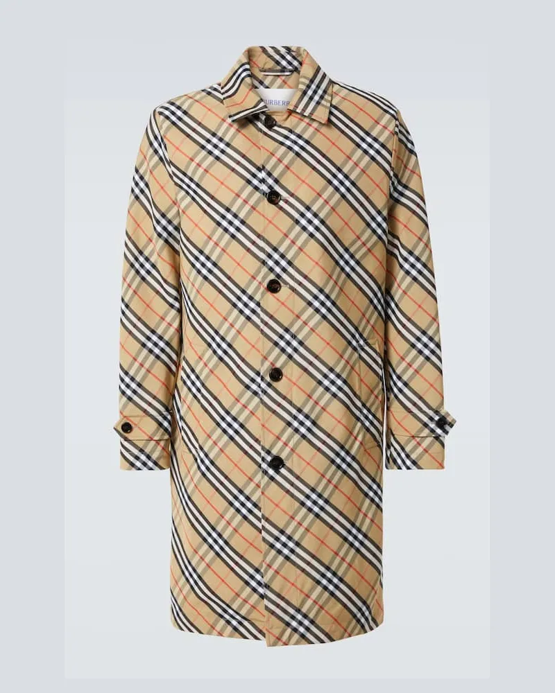Burberry Mantel Burberry Check Beige