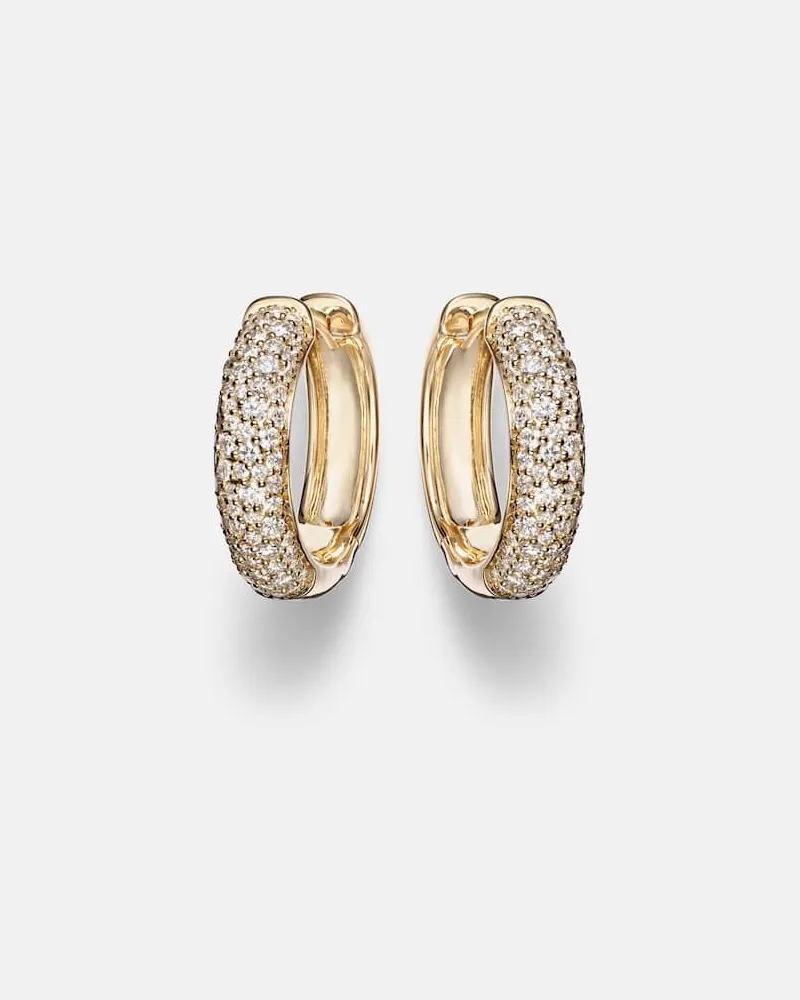 Stone & Strand Ohrringe Keepsake aus 14kt Gelbgold mit Diamanten Gold