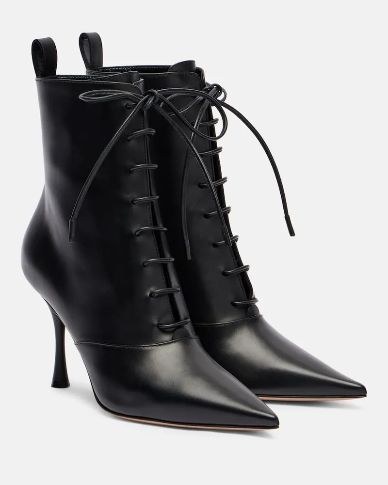 Gianvito Rossi Stiefel aus Leder Schwarz