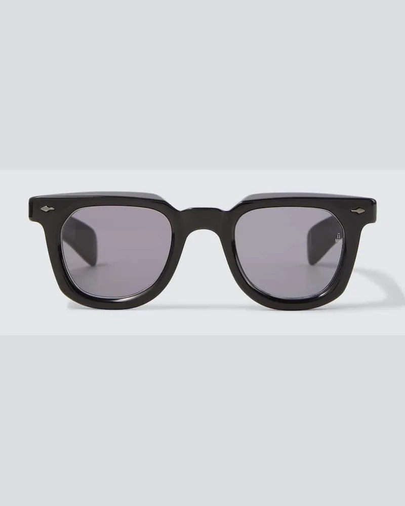 Jacques Marie Mage Eckige Sonnenbrille Vendome Schwarz