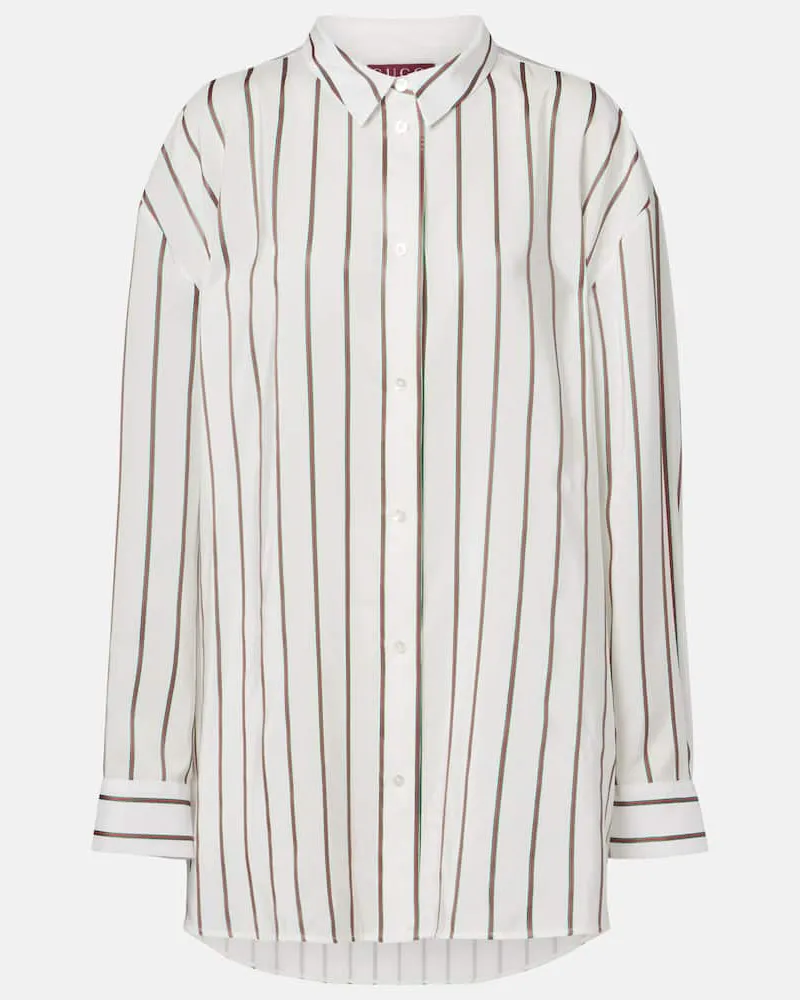 Gucci Hemd aus Jacquard Weiß
