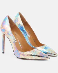 Aquazzura Pumps Purist 105 aus Leder Multicolor