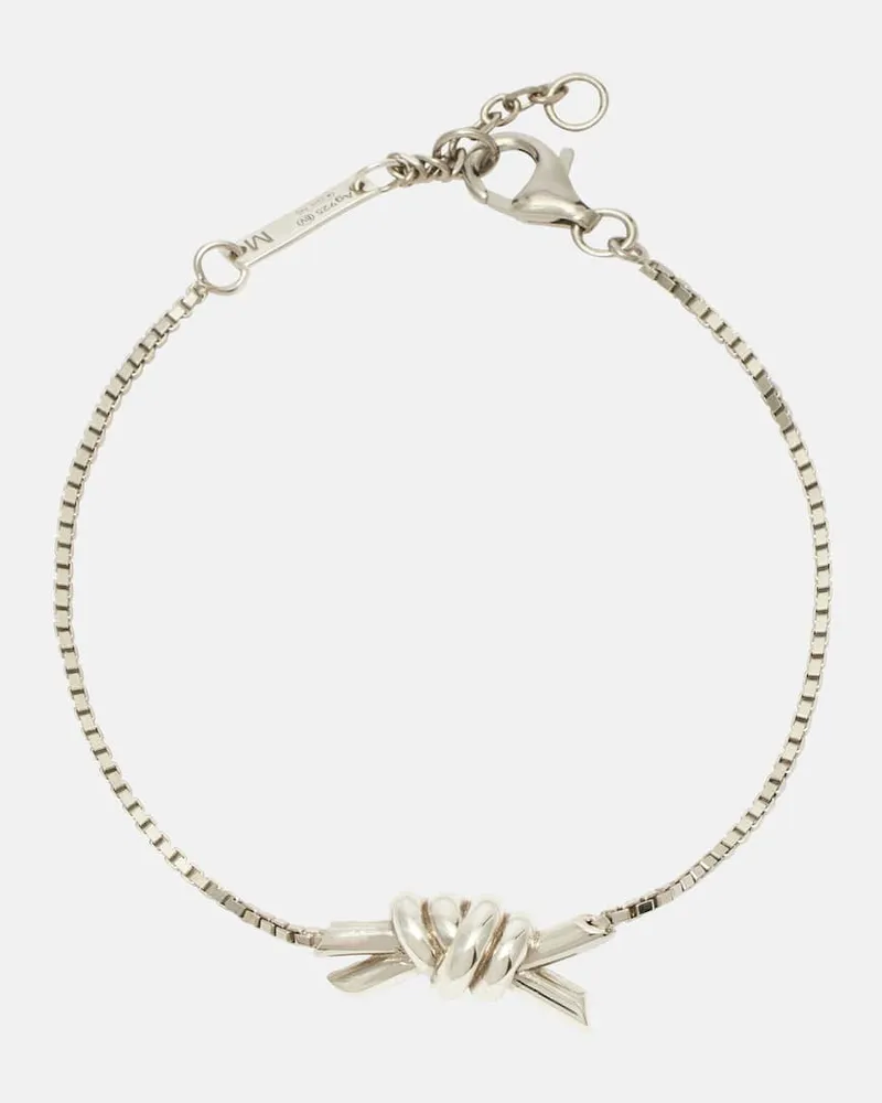 Bottega Veneta Armband Knot aus Sterlingsilber Silber