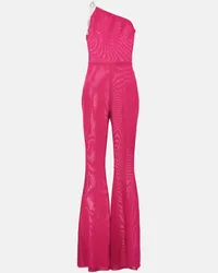 Alexandre Vauthier One-Shoulder Jumpsuit Pink