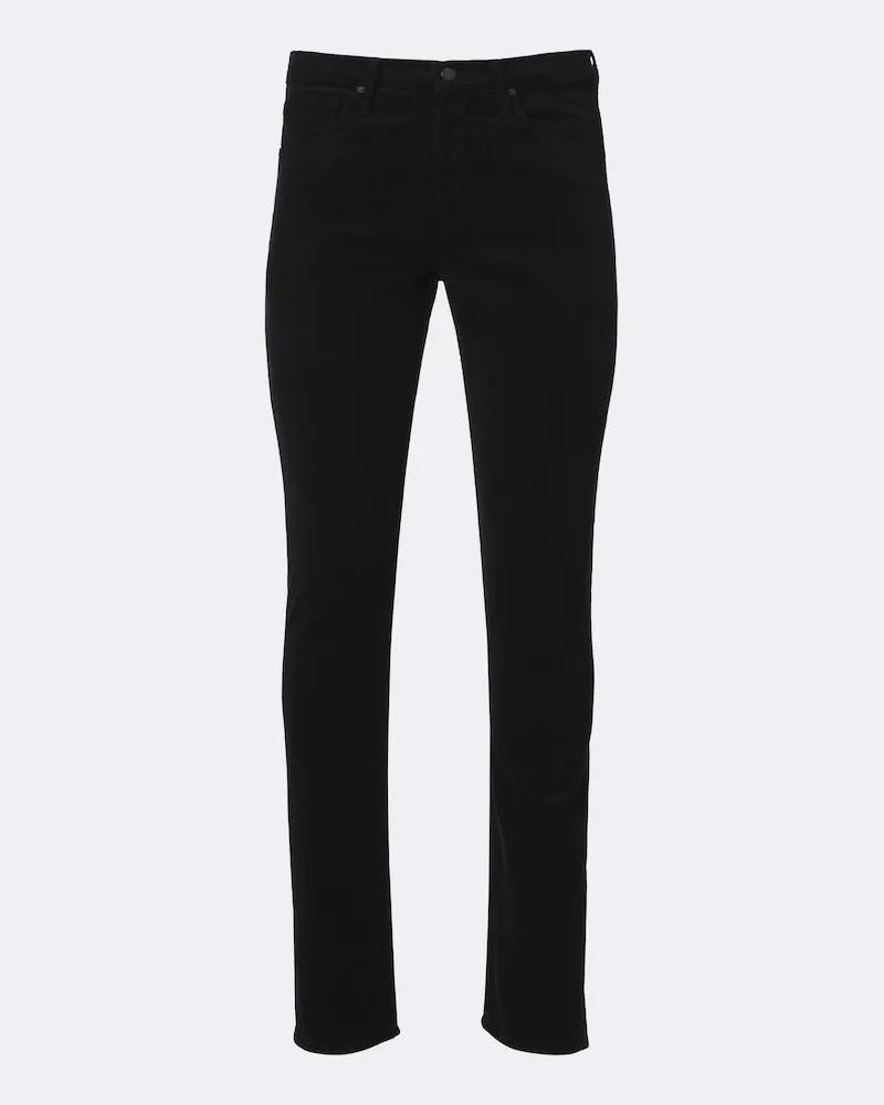 Tom Ford Schmale Hose aus Baumwoll-Cord Schwarz
