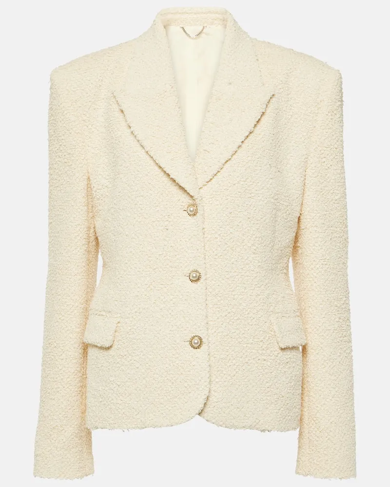Magda Butrym Blazer aus Bouclé Neutral