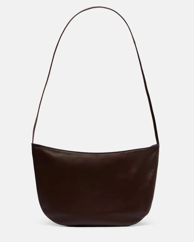 The Row Schultertasche EW Izzy Medium aus Leder Braun
