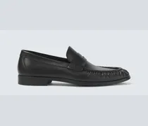 Loafers aus Leder