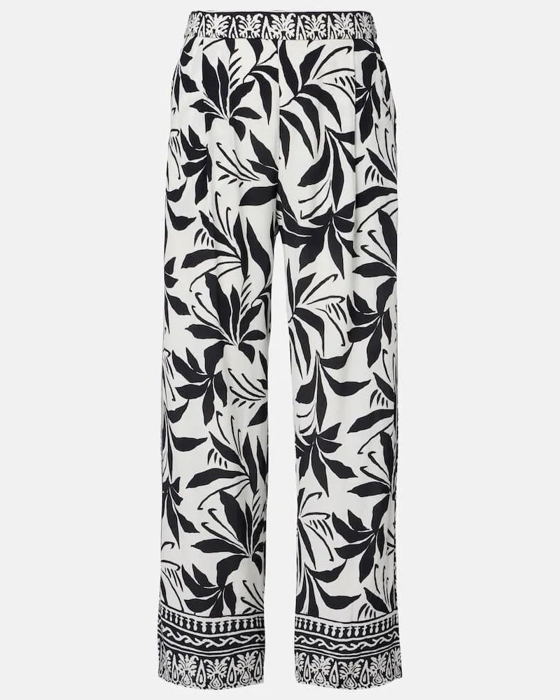 Velvet Bedruckte Palazzo-Hose Claudia Schwarz