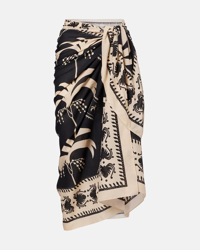 Johanna Ortiz Pareo Dance Of aus Baumwolle Schwarz