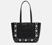 Verzierter Shopper Nellcôte Mini aus Leder