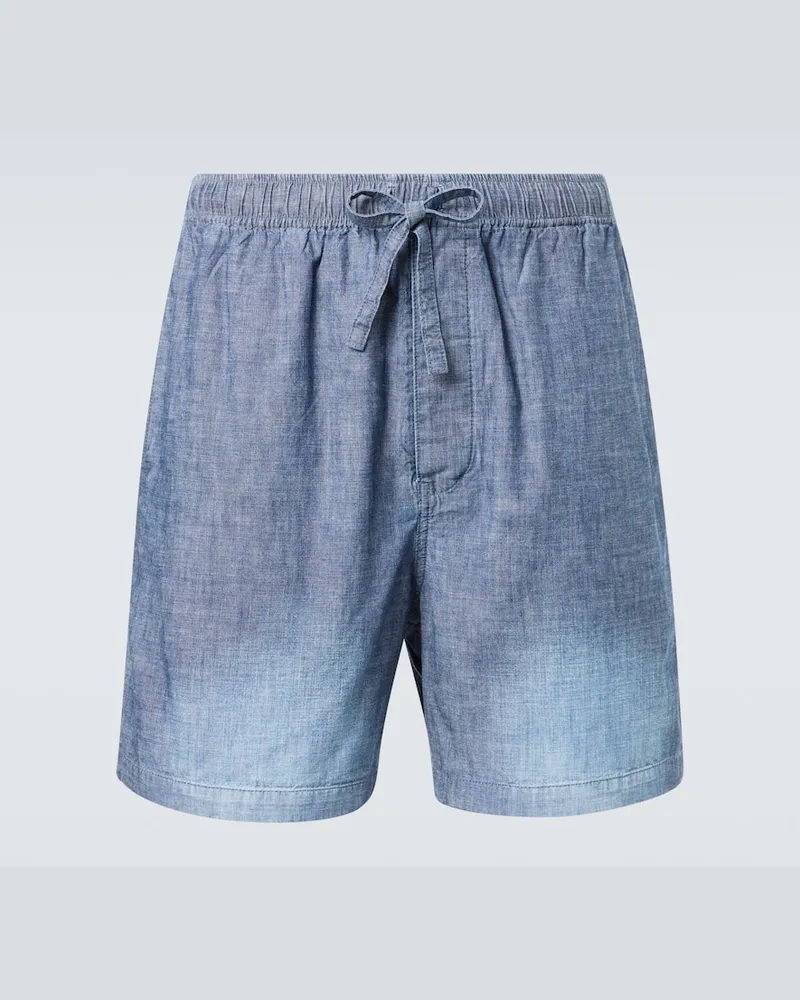 Loewe Bermuda-Shorts aus Baumwolle Blau