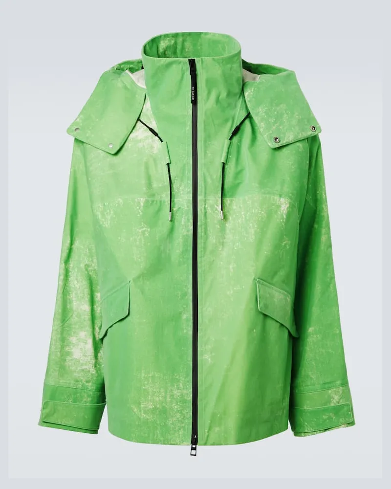 Loewe X On Jacke Grün