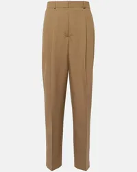 Totême Gerade Hose Beige