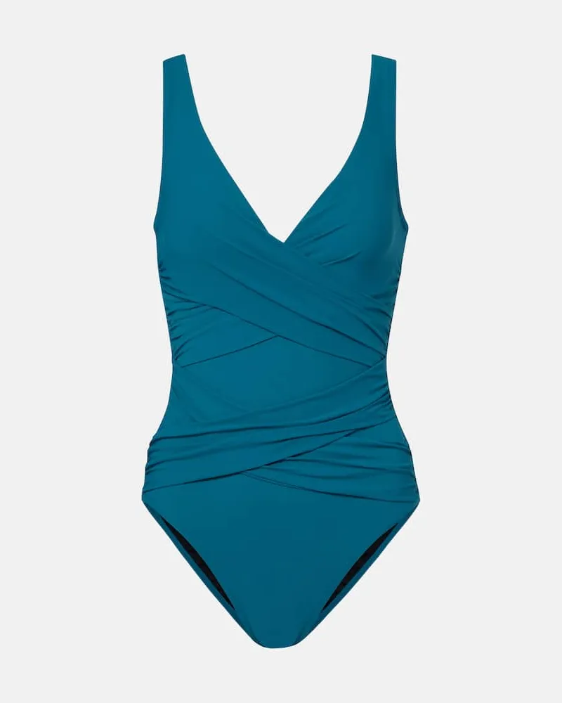 Karla Colletto Badeanzug Smart Blau