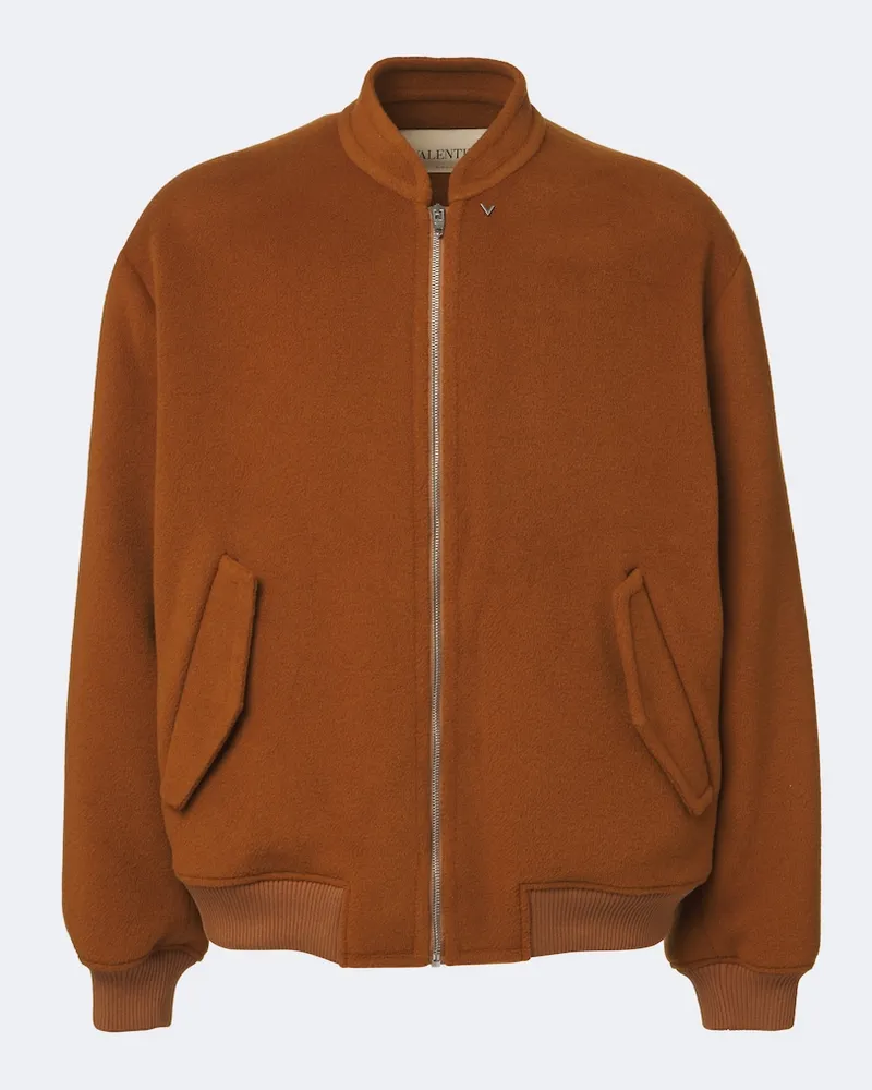Valentino Garavani Bomberjacke Braun