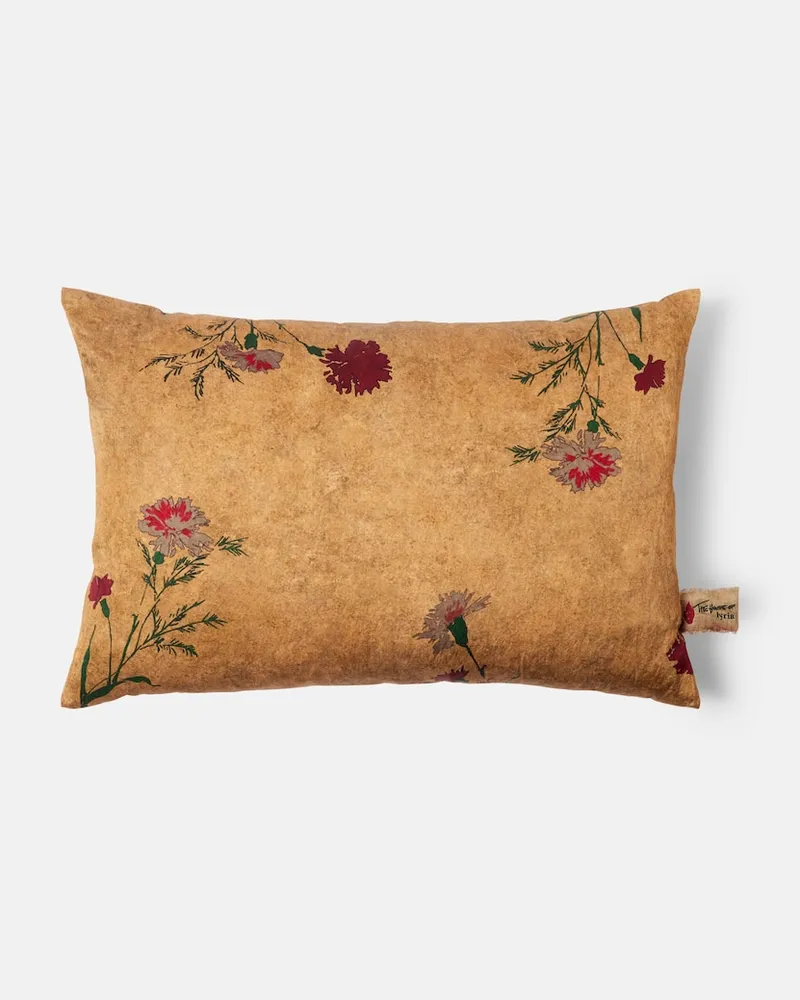 The House of Lyria Bedrucktes Kissen Cipriolo Braun