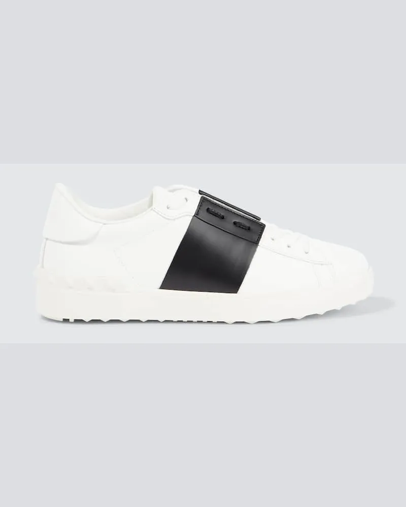 Valentino Garavani Sneakers Open aus Leder Multicolor