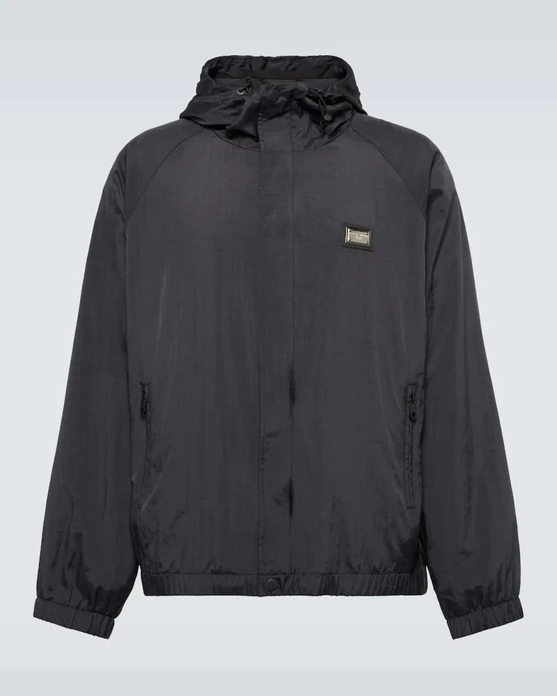 Dolce & Gabbana Windbreaker Schwarz